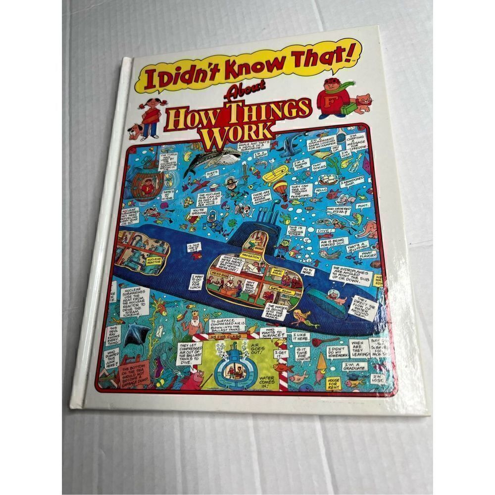 3/$15 or 5/$20 I didn’t know that! About how things work book